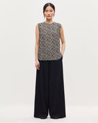 Top sans manches fluide - K010 LEO ECRU - 2
