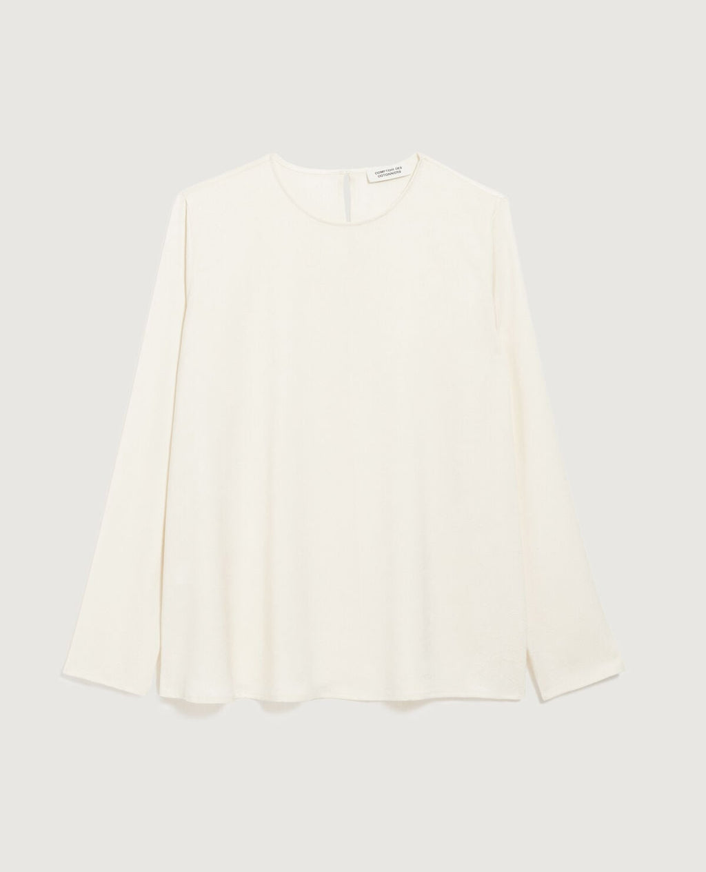 Blouse satinée - K300 ECRU BEIGE - 2