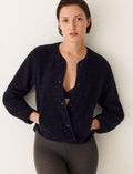 Veste cardigan POLAIRE - Navy - 1