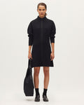Robe courte en laine - H091 BLACK BEAUTY - 1