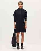 Robe courte en laine - H091 BLACK BEAUTY - 1