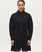 Robe courte en laine - H091 BLACK BEAUTY - 2