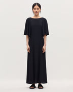 Robe longue fluide - H091 BLACK BEAUTY - 2