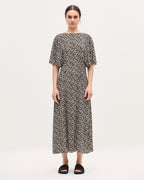 Robe longue fluide - K010 LEO ECRU - 1