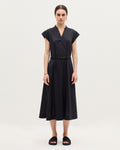 Robe midi en voile de coton - K080 VULCAN GRAY - 1