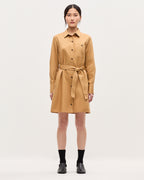 Robe chemise courte workwear - K320 PRAIRIE SAND - 1