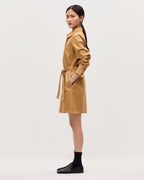 Robe chemise courte workwear - K320 PRAIRIE SAND - 2