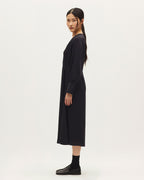 Robe longue portefeuille - H091 BLACK BEAUTY - 2
