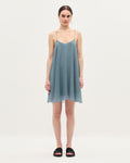 Robe courte en mousseline  - K631 BLUE LAKE - 1