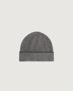 Bonnet en cachemire à revers - K074 GRAY ST NAVY - 1