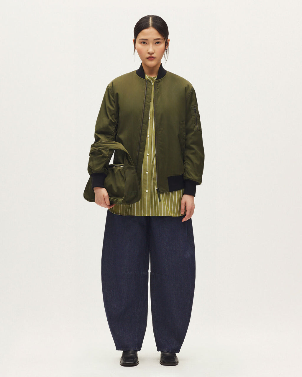 Blouson bomber - K580 RIFLE GREEN - 1