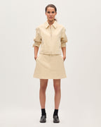 Blouson en velours côtelé - U010 OFF WHITE - 2