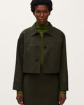 Blouson court double face avec laine - 5WJA081W66_K590 - 1