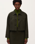 Blouson court double face avec laine - 5WJA081W66_K590 - 1