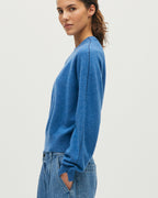 Pull col rond en cachemire - K650 BLUE ST NAVY - 1