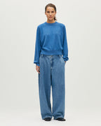 Pull col rond en cachemire - K650 BLUE ST NAVY - 2