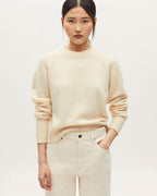 Pull en cachemire - K300 ECRU BEIGE - 1
