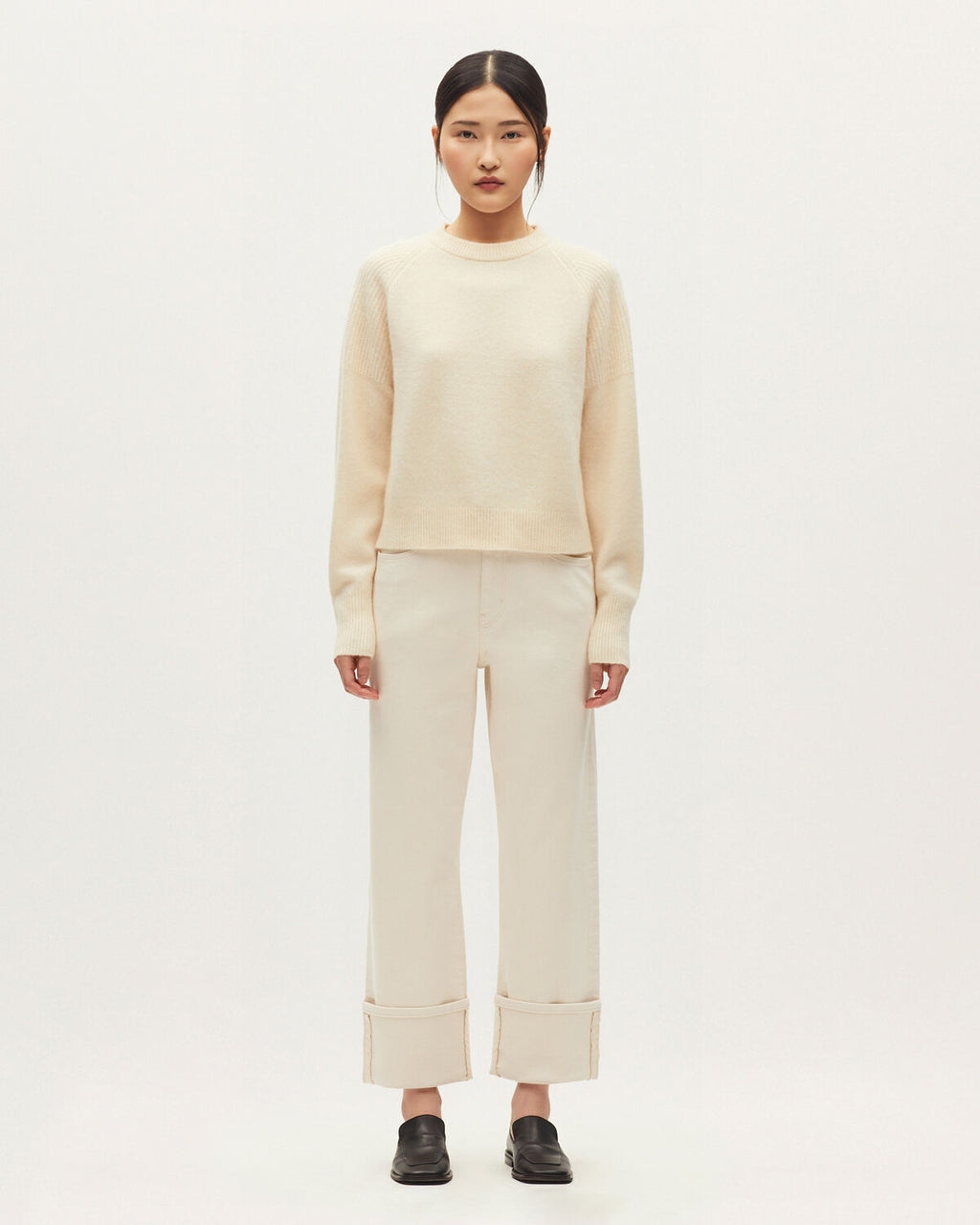 Pull en cachemire - K300 ECRU BEIGE - 2
