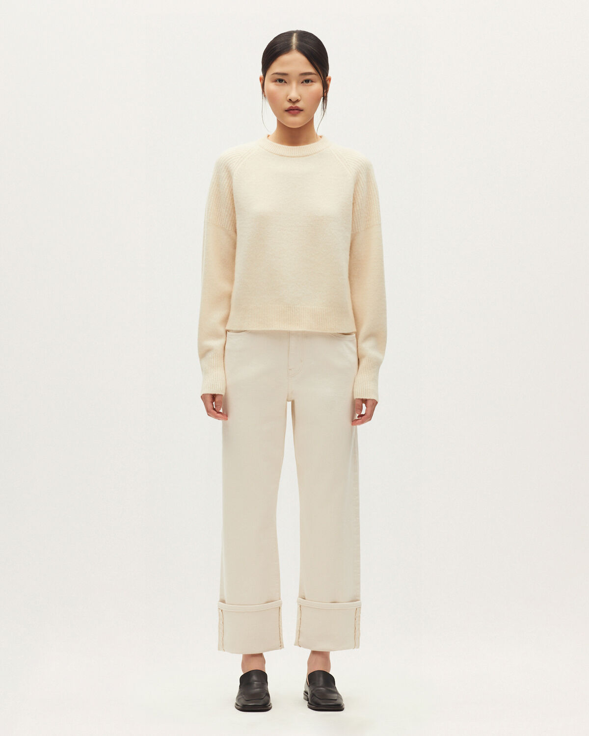 Pull en cachemire - K300 ECRU BEIGE - 2