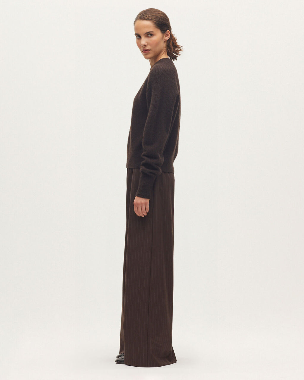 Pull en cachemire - K390 TAUPE BROWN - 2