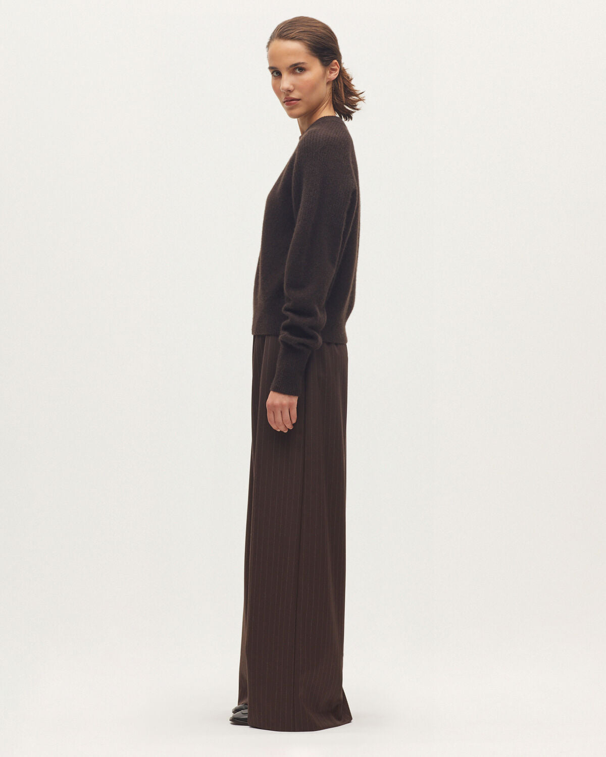Pull en cachemire - K390 TAUPE BROWN - 2