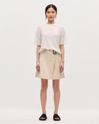 Pull en laine mérinos et soie - H013 GARDENIA - 2