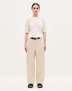 Pantalon barrel - H013 GARDENIA - 1