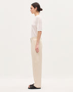 Pantalon barrel - H013 GARDENIA - 2