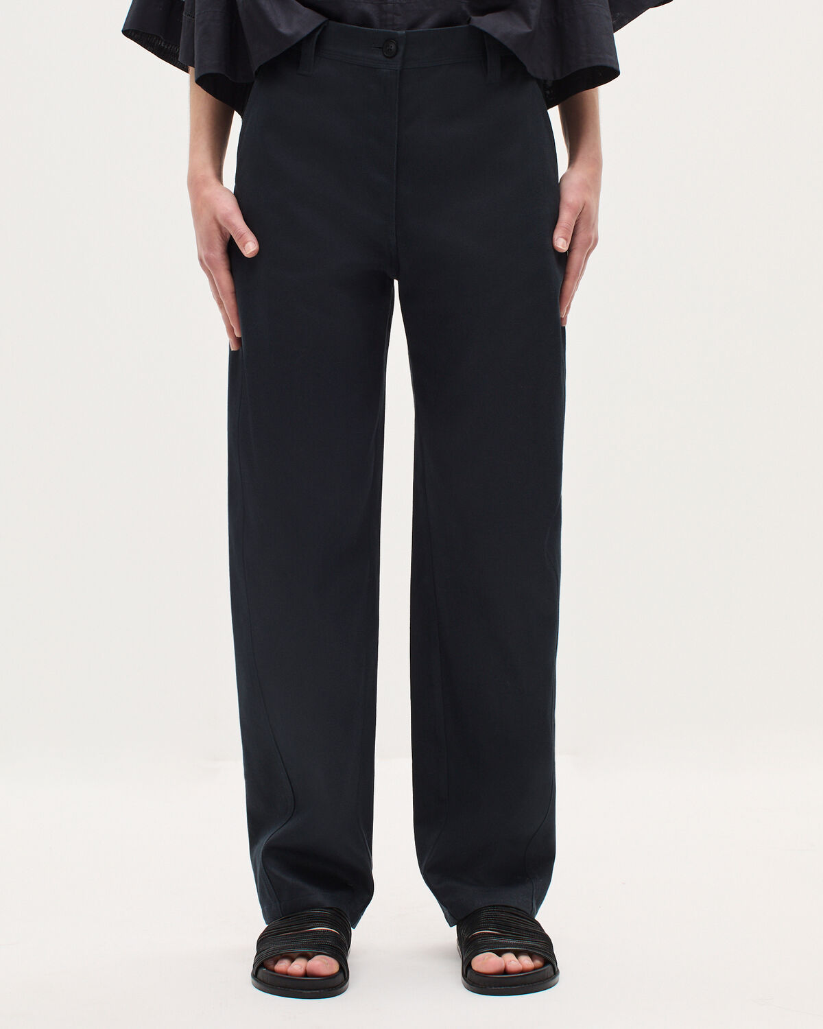 Pantalon barrel - K080 VULCAN GRAY - 2