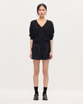 Short fluide satiné - H091 BLACK BEAUTY - 1