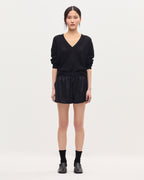 Short fluide satiné - H091 BLACK BEAUTY - 1