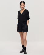 Short fluide satiné - H091 BLACK BEAUTY - 2
