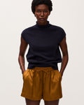 Short fluide satiné - K340 BONE BROWN - 1