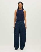 Jean barrel CHARLIE - H680 RINSE - 1