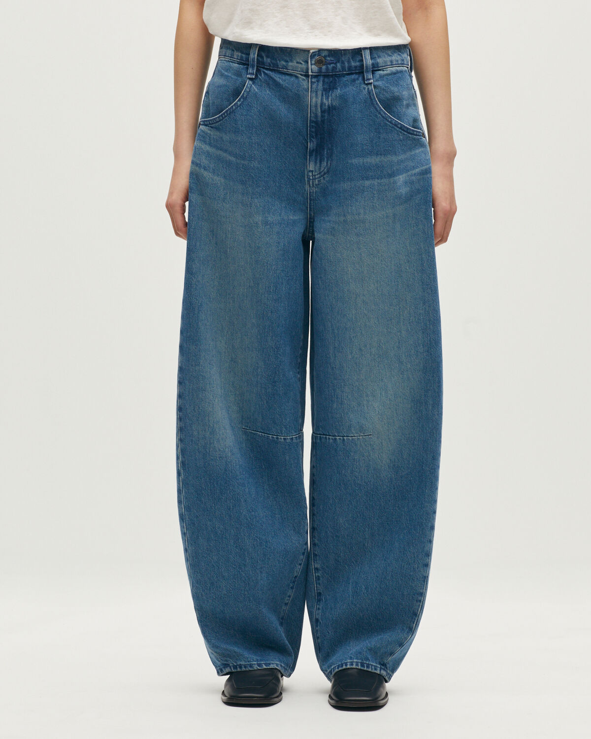 Jean barrel CHARLIE - K670 MID DARK VINTAGE - 2