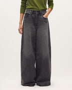Jean wide JEANETTE - K081 DARK GRAY - 2