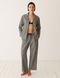 Set de pyjama DREAM FLANELLE - Mini vichy noir - 1