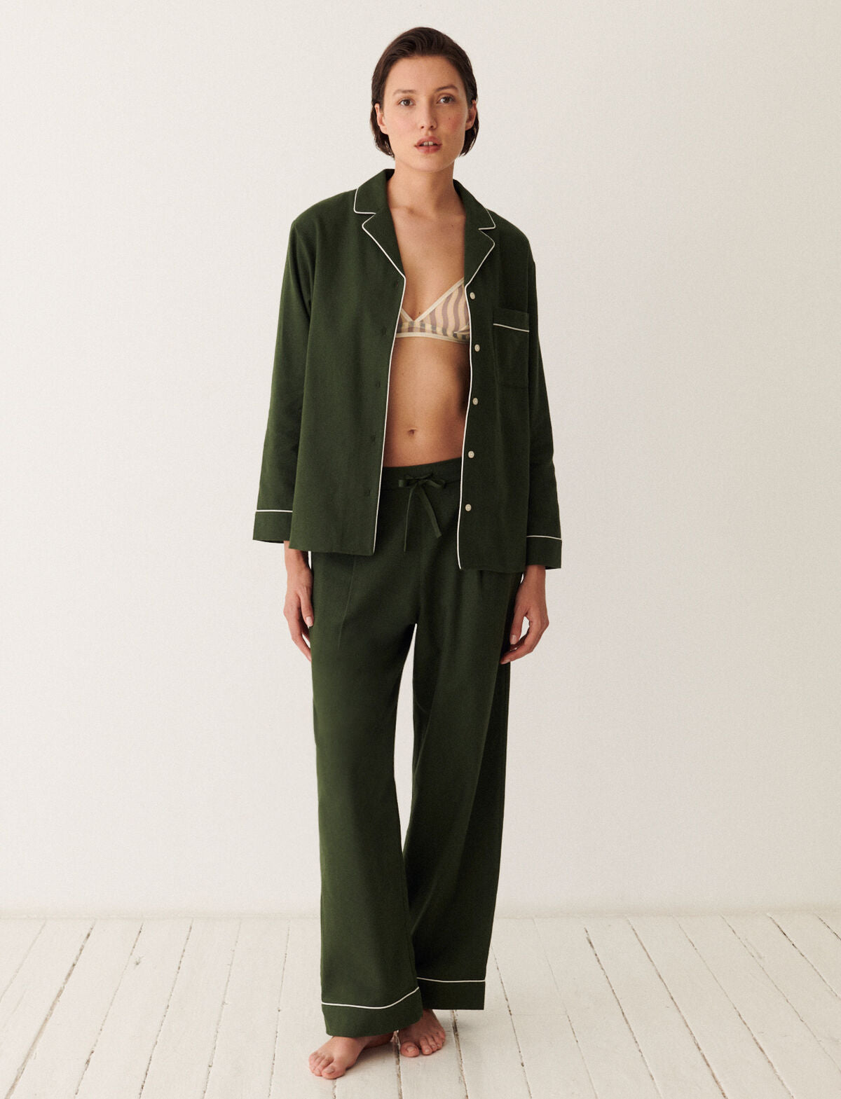 Set de pyjama DREAM FLANELLE - Green - 1