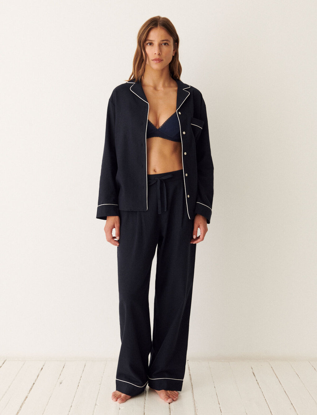 Set de pyjama DREAM FLANELLE - Navy - 1