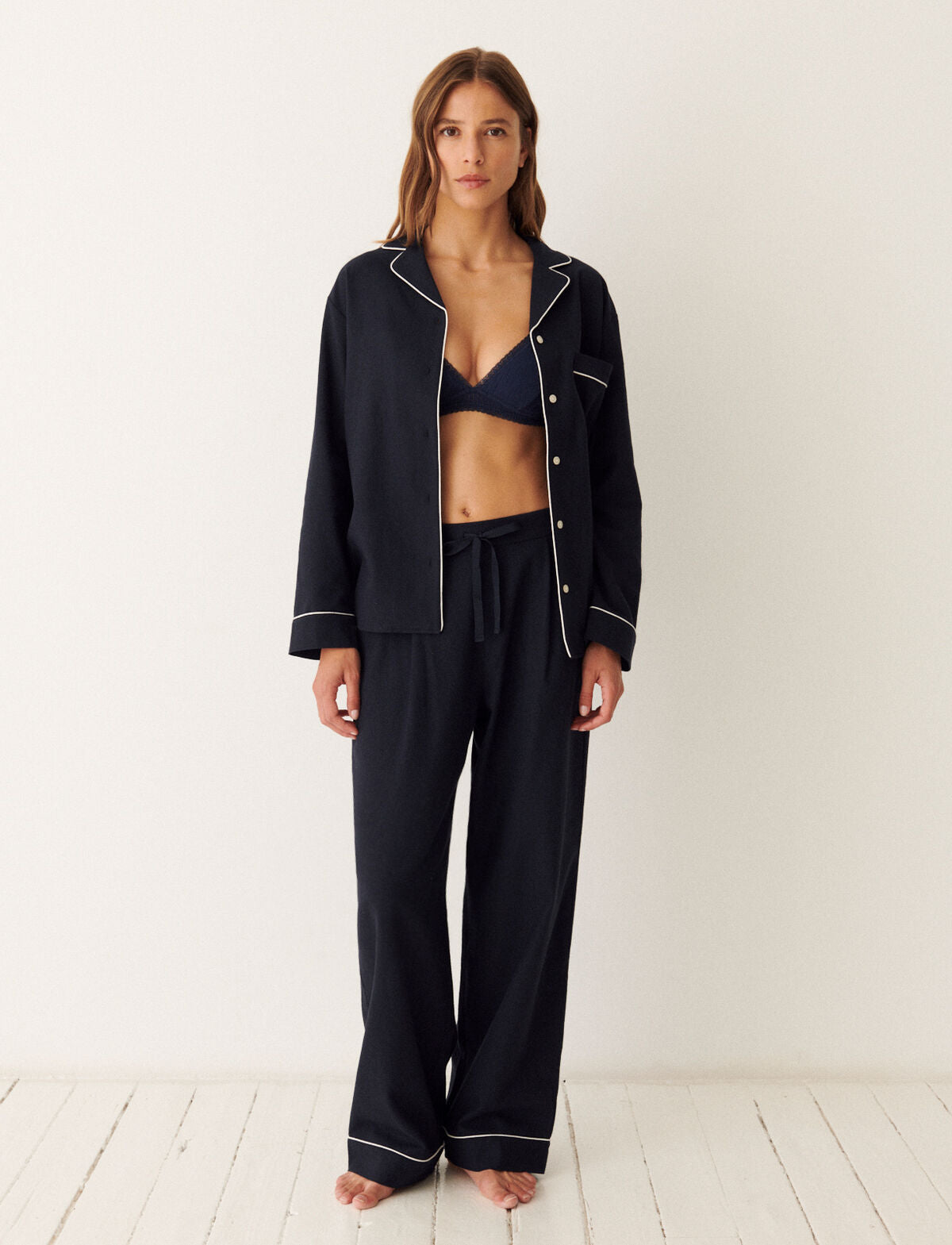 Set de pyjama DREAM FLANELLE - Navy - 1