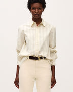 Chemise rayée - K014 STRIPES ECRU - 1