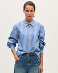 Chemise rayée - K632 STRIPES BLUE - 1