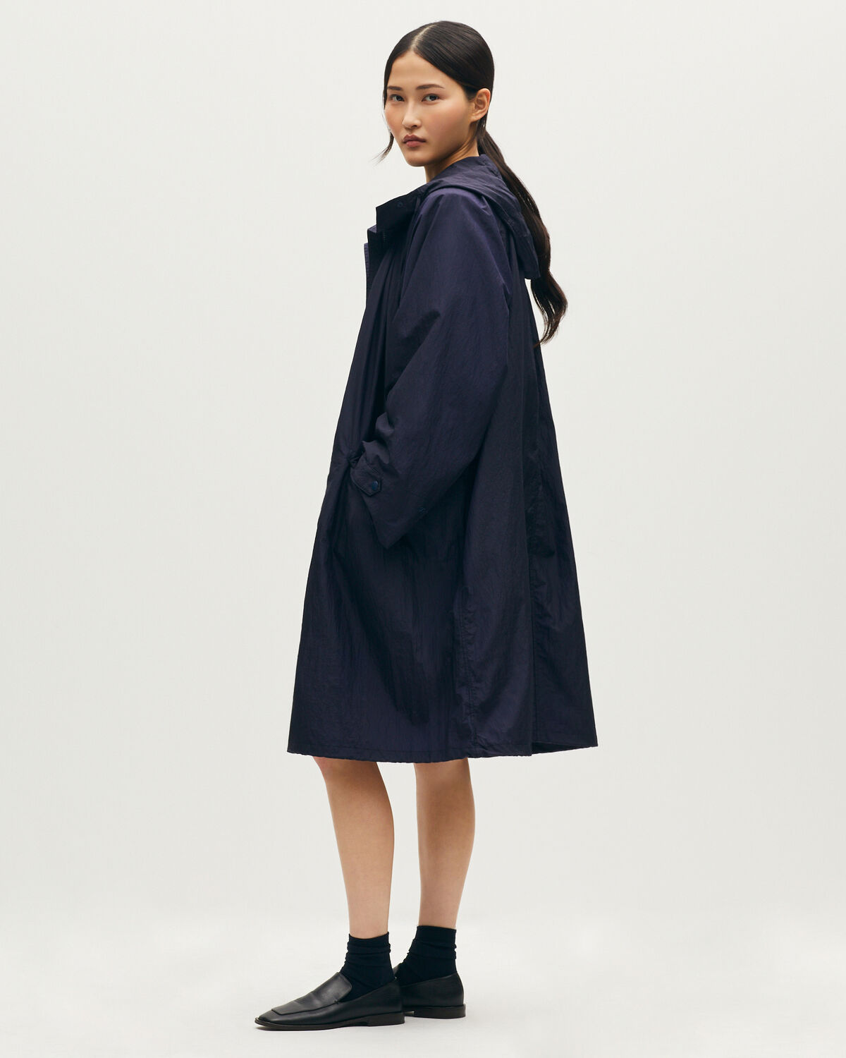 Parka ultra-légère en nylon déperlant - L680 BLUE IRIS - 2