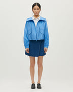 Parka courte ultra-légère en nylon déperlant - L630 SKY BLUE - 2