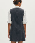 Robe courte en denim - K081 DARK GRAY - 1