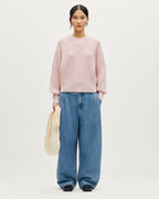 Pull col rond en coton - L102 MEL GARDENIA PINK - 2