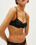 Soutien-gorge avec armatures LISE - Beauté noire - 1