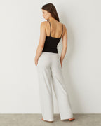 Caraco à soutien-gorge intégré HEATTECH™ RIB CACHEMIRE - Noir - 2