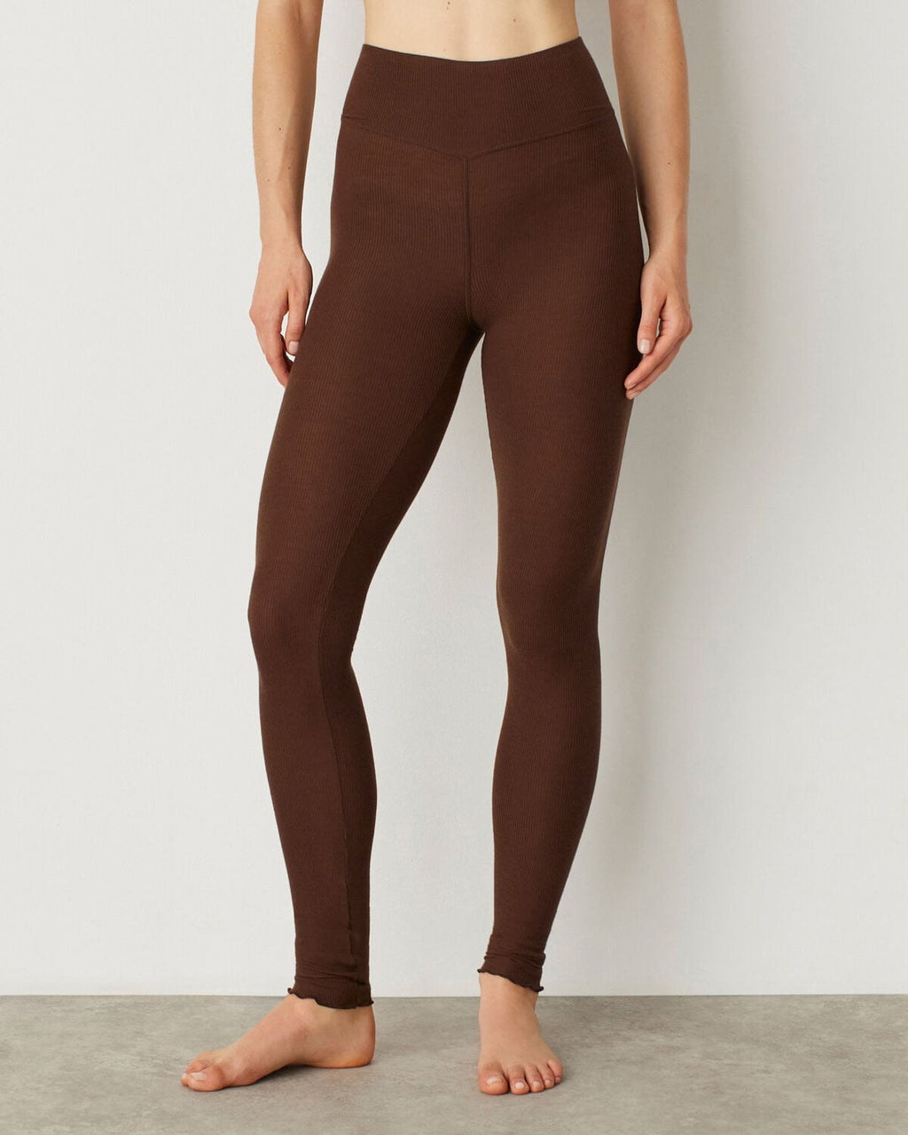 Legging HEATTECH™ RIB CACHEMIRE - marron - 2
