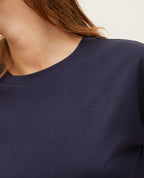  T-shirt en coton manches courtes ample - NIGHT SKY - 2